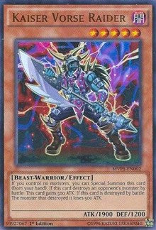 Kaiser Vorse Raider [MVP1-EN002] Ultra Rare | Exor Games New Glasgow