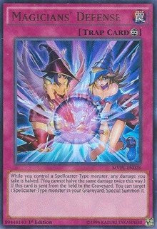 Magicians' Defense [MVP1-EN028] Ultra Rare | Exor Games New Glasgow