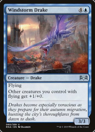 Windstorm Drake [Ravnica Allegiance] | Exor Games New Glasgow