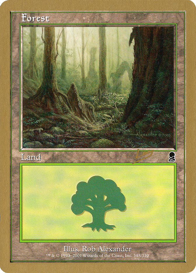 Forest (rl348) (Raphael Levy) [World Championship Decks 2002] | Exor Games New Glasgow