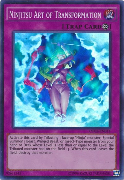 Ninjitsu Art of Transformation [OP02-EN011] Super Rare | Exor Games New Glasgow