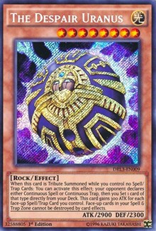 The Despair Uranus [DRL3-EN009] Secret Rare | Exor Games New Glasgow