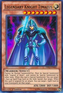 Legendary Knight Timaeus [DRL3-EN041] Ultra Rare | Exor Games New Glasgow