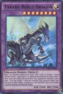 Tyrant Burst Dragon [DRL3-EN058] Ultra Rare | Exor Games New Glasgow