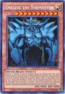 Obelisk the Tormentor [CT13-EN002] Secret Rare | Exor Games New Glasgow