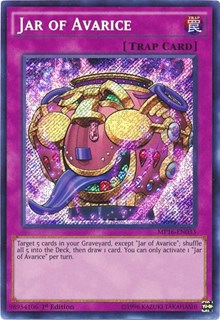 Jar of Avarice [MP16-EN033] Secret Rare | Exor Games New Glasgow