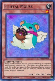 Fluffal Mouse [MP16-EN056] Super Rare | Exor Games New Glasgow