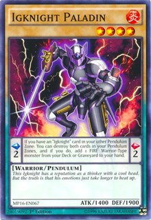 Igknight Paladin [MP16-EN067] Common | Exor Games New Glasgow