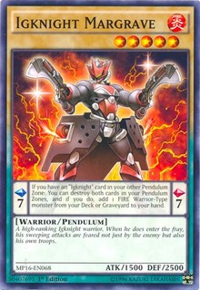 Igknight Margrave [MP16-EN068] Common | Exor Games New Glasgow