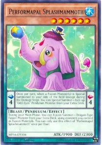 Performapal Splashmammoth [MP16-EN106] Rare | Exor Games New Glasgow