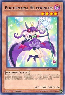 Performapal Helpprincess [MP16-EN107] Rare | Exor Games New Glasgow