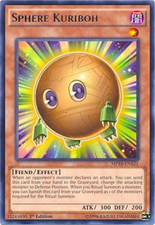 Sphere Kuriboh [MP16-EN121] Rare | Exor Games New Glasgow