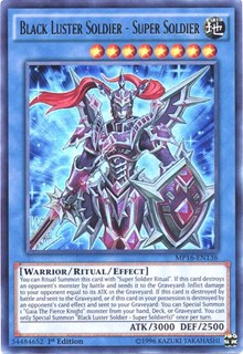 Black Luster Soldier - Super Soldier [MP16-EN136] Ultra Rare | Exor Games New Glasgow