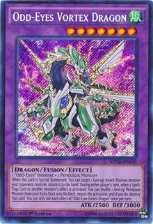 Odd-Eyes Vortex Dragon [MP16-EN139] Secret Rare | Exor Games New Glasgow