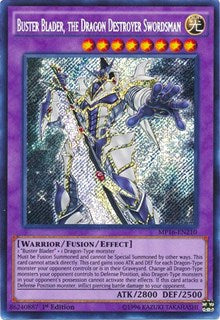 Buster Blader, the Dragon Destroyer Swordsman [MP16-EN210] Secret Rare | Exor Games New Glasgow