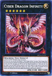 Cyber Dragon Infinity [MP16-EN237] Secret Rare | Exor Games New Glasgow