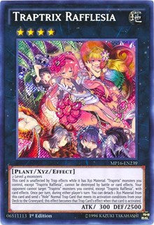 Traptrix Rafflesia [MP16-EN239] Secret Rare | Exor Games New Glasgow