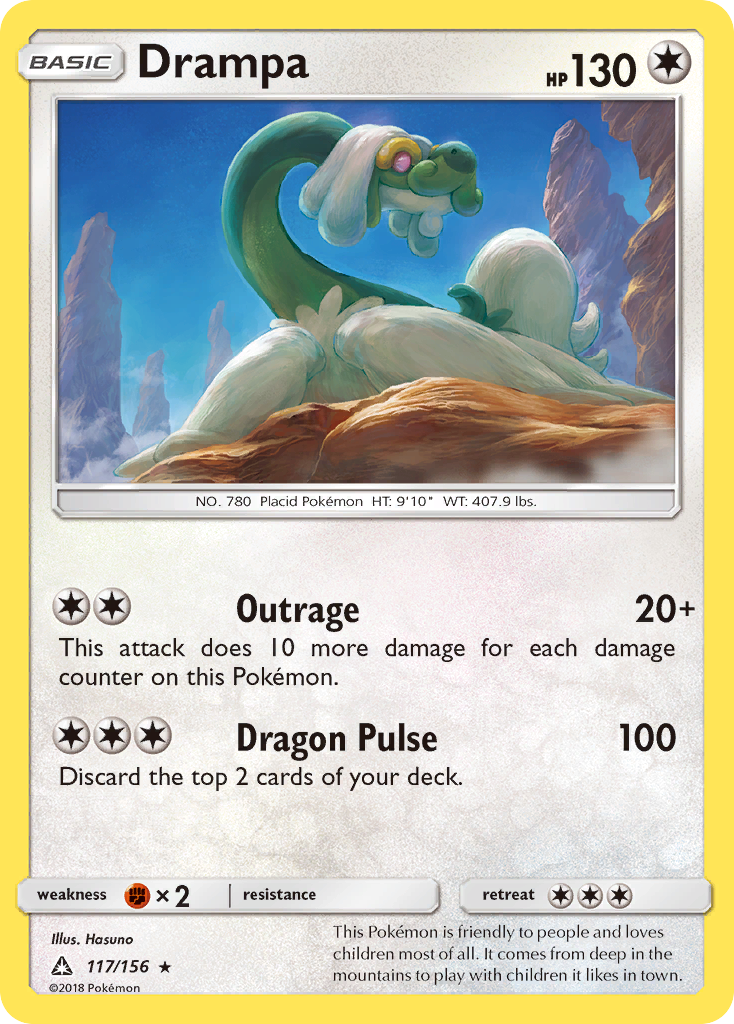 Drampa (117/156) [Sun & Moon: Ultra Prism] | Exor Games New Glasgow