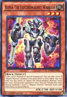 Alpha The Electromagnet Warrior [SDMY-EN001] Super Rare | Exor Games New Glasgow