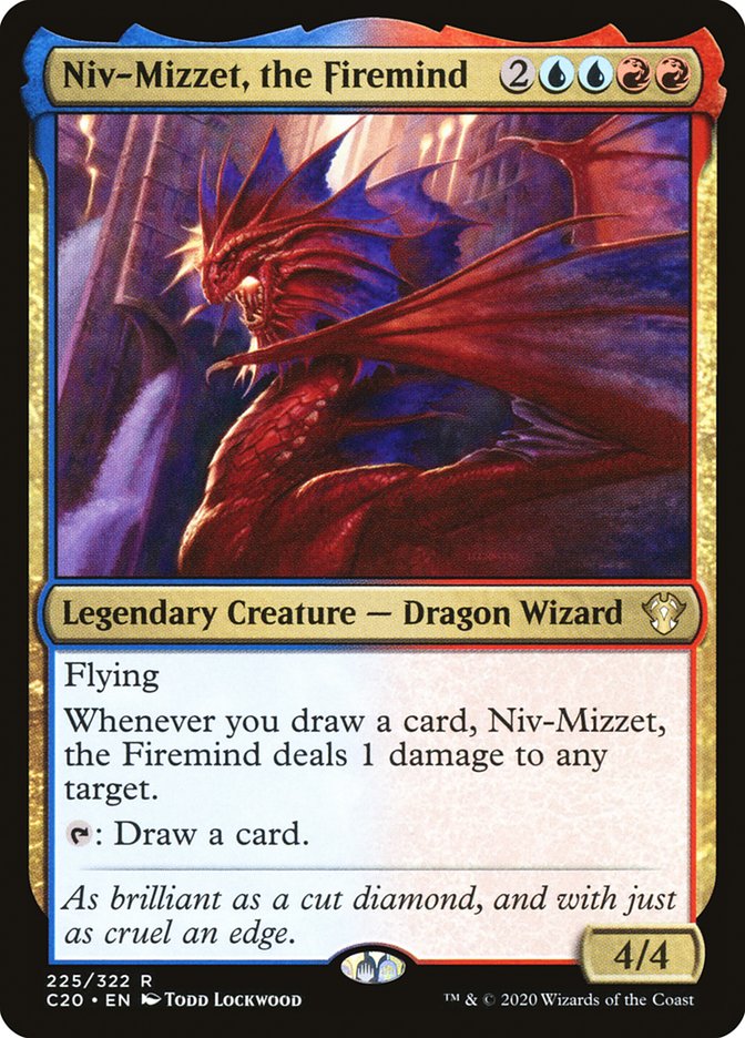 Niv-Mizzet, the Firemind [Commander 2020] | Exor Games New Glasgow