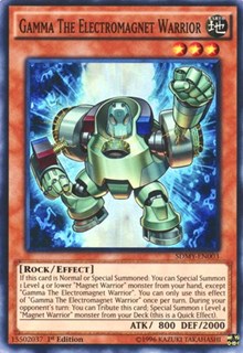 Gamma The Electromagnet Warrior [SDMY-EN003] Super Rare | Exor Games New Glasgow