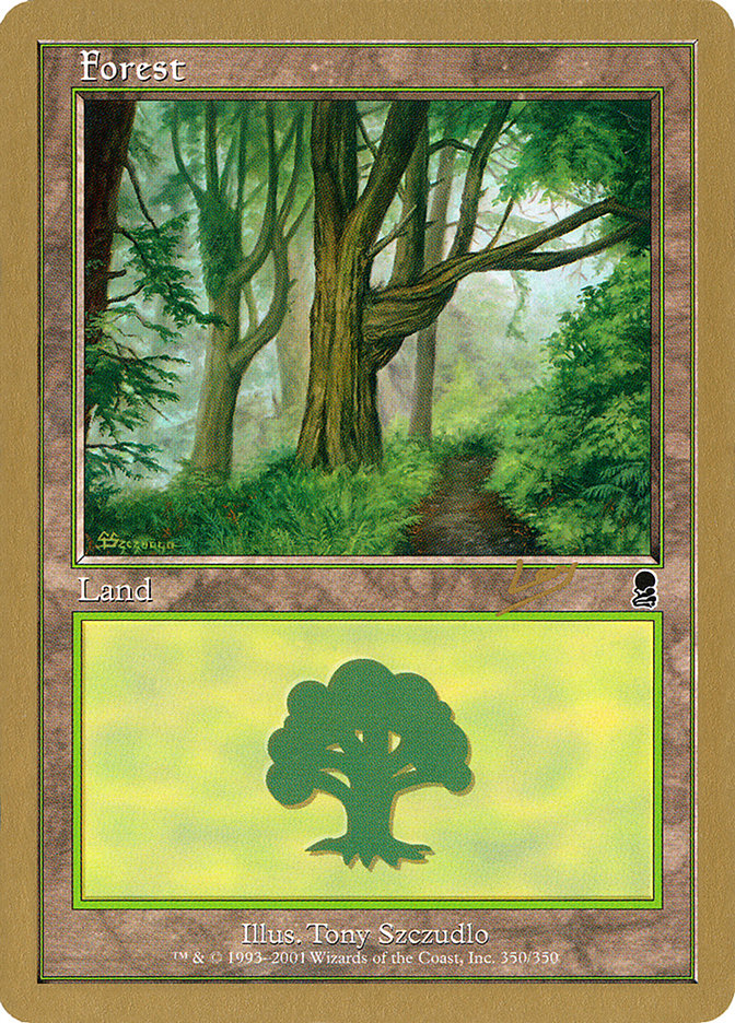 Forest (rl350) (Raphael Levy) [World Championship Decks 2002] | Exor Games New Glasgow