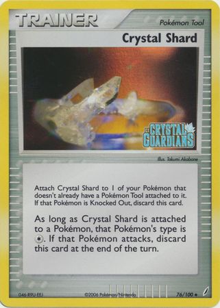 Crystal Shard (76/100) (Stamped) [EX: Crystal Guardians] | Exor Games New Glasgow