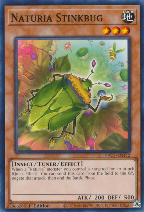 Naturia Stinkbug [HAC1-EN112] Common | Exor Games New Glasgow