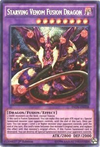 Starving Venom Fusion Dragon [INOV-EN038] Secret Rare | Exor Games New Glasgow