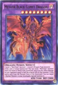 Meteor Black Comet Dragon [INOV-EN041] Ultra Rare | Exor Games New Glasgow