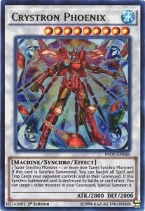 Crystron Phoenix [INOV-EN046] Ultra Rare | Exor Games New Glasgow