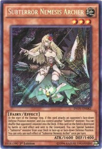 Subterror Nemesis Archer [INOV-EN082] Secret Rare | Exor Games New Glasgow