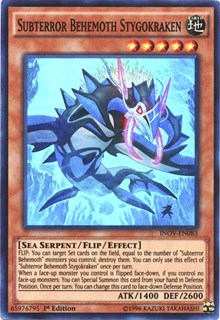 Subterror Behemoth Stygokraken [INOV-EN083] Super Rare | Exor Games New Glasgow