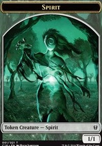 Spirit Double-sided Token [Commander 2016] | Exor Games New Glasgow