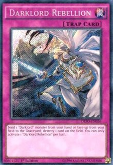 Darklord Rebellion [DESO-EN036] Secret Rare | Exor Games New Glasgow