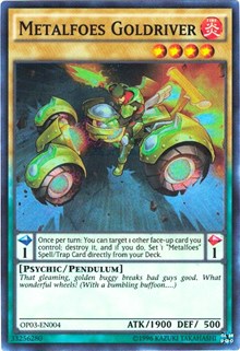 Metalfoes Goldriver [OP03-EN004] Super Rare | Exor Games New Glasgow