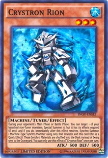 Crystron Rion [INOV-ENSE3] Super Rare | Exor Games New Glasgow