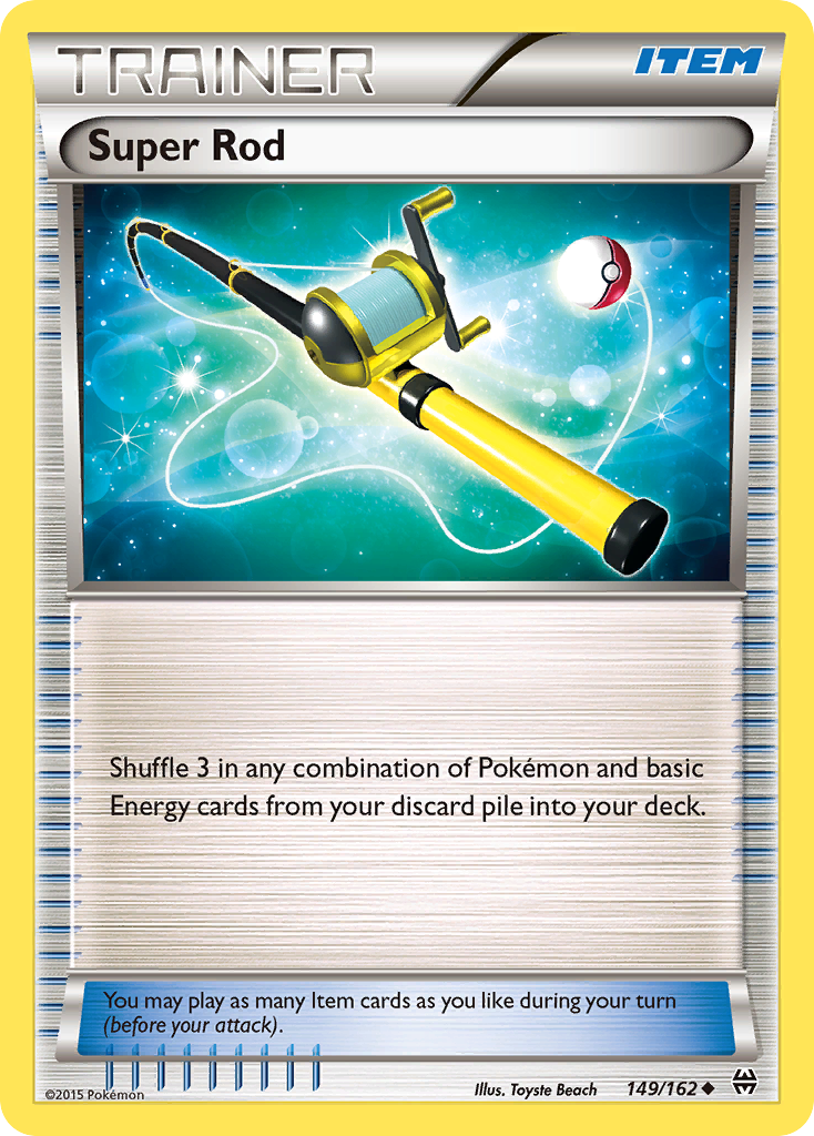 Super Rod (149/162) [XY: BREAKthrough] | Exor Games New Glasgow