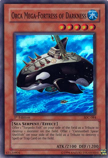 Orca Mega-Fortress of Darkness [IOC-084] Super Rare | Exor Games New Glasgow