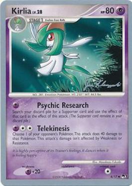 Kirlia LV.28 (8/17) (Psychic Lock - Jason Klaczynski) [World Championships 2008] | Exor Games New Glasgow