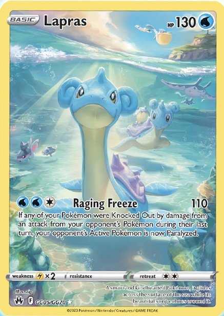 Lapras (GG05/GG70) [Sword & Shield: Crown Zenith] | Exor Games New Glasgow