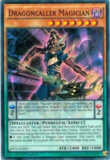 Dragoncaller Magician [RATE-EN001] Super Rare | Exor Games New Glasgow