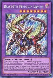 Brave-Eyes Pendulum Dragon [RATE-EN039] Secret Rare | Exor Games New Glasgow