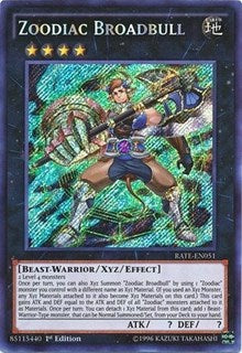 Zoodiac Broadbull [RATE-EN051] Secret Rare | Exor Games New Glasgow