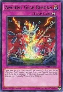 Ancient Gear Reborn [RATE-EN070] Rare | Exor Games New Glasgow