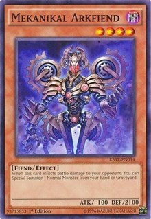 Mekanikal Arkfiend [RATE-EN094] Common | Exor Games New Glasgow