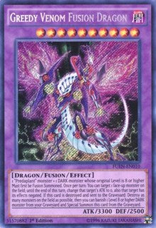 Greedy Venom Fusion Dragon [FUEN-EN010] Secret Rare | Exor Games New Glasgow