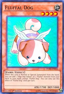 Fluffal Dog [FUEN-EN016] Super Rare | Exor Games New Glasgow