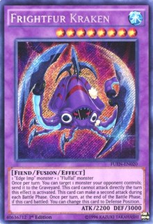 Frightfur Kraken [FUEN-EN020] Secret Rare | Exor Games New Glasgow