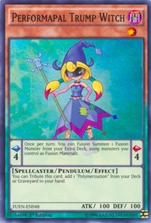 Performapal Trump Witch [FUEN-EN048] Super Rare | Exor Games New Glasgow